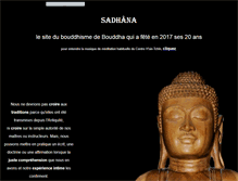 Tablet Screenshot of bouddha.ch